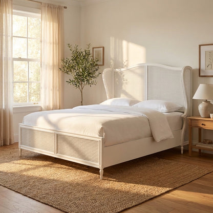 Ephraim Wingback Bed