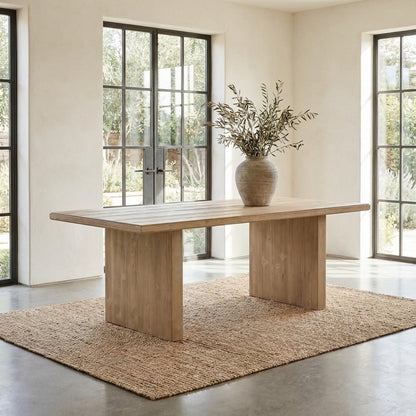 Nixon Rosa Plank 6 Seater Dining Table