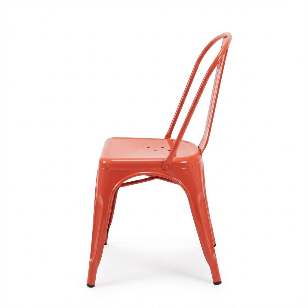 Bishop Brushed Stackable Dining Chair