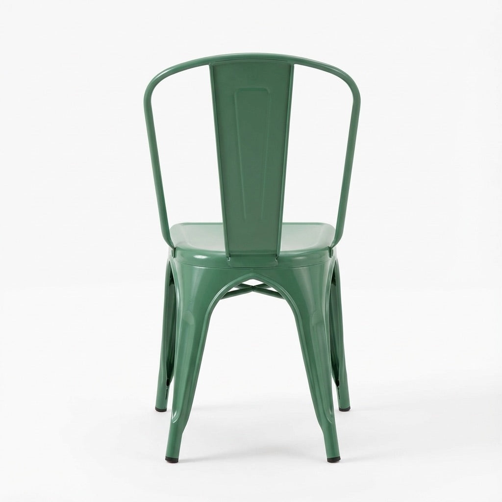 Bishop Brushed Stackable Dining Chair