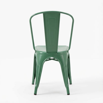Bishop Brushed Stackable Dining Chair