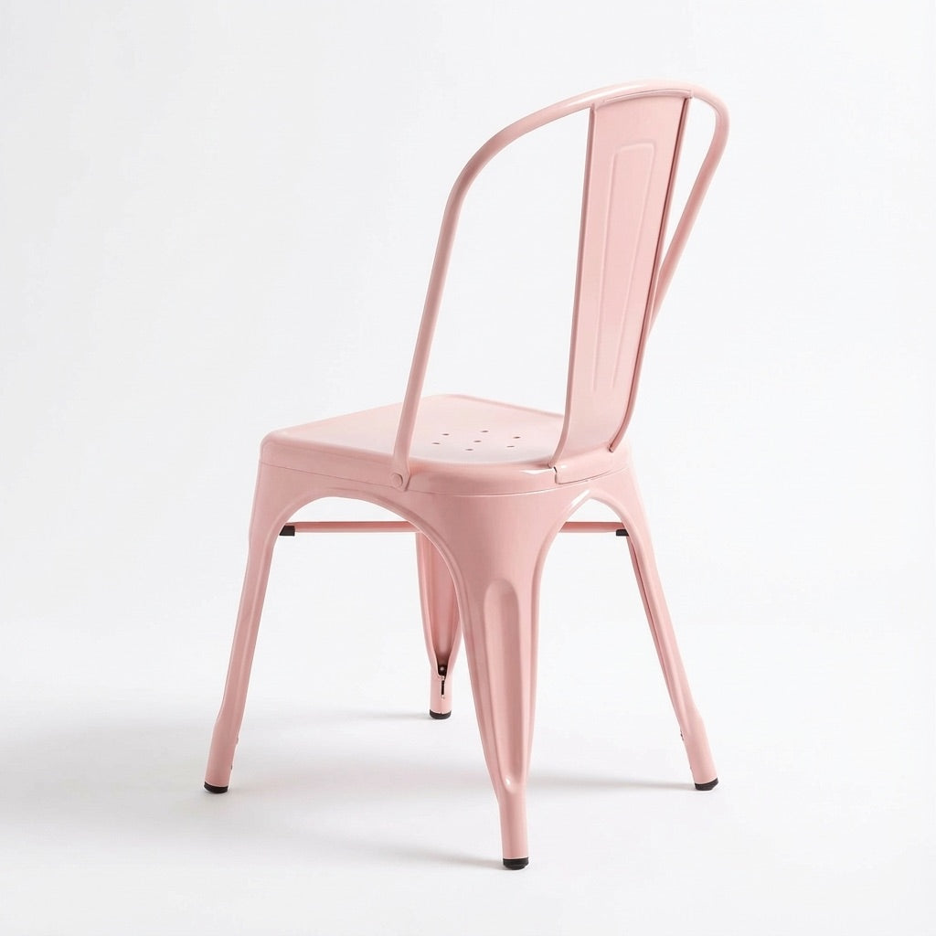 Bishop Brushed Stackable Dining Chair