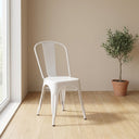 Bishop Brushed Stackable Dining Chair