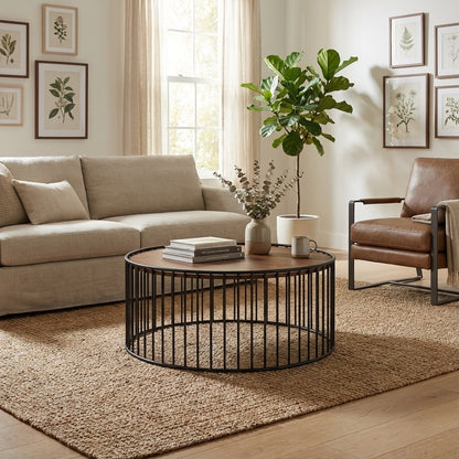 Zain Solid Wood Coffee Table