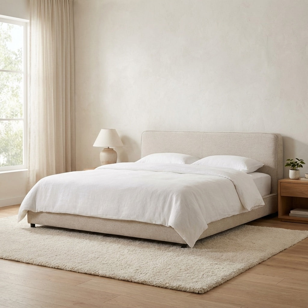 Logan Modern Upholstered Bed