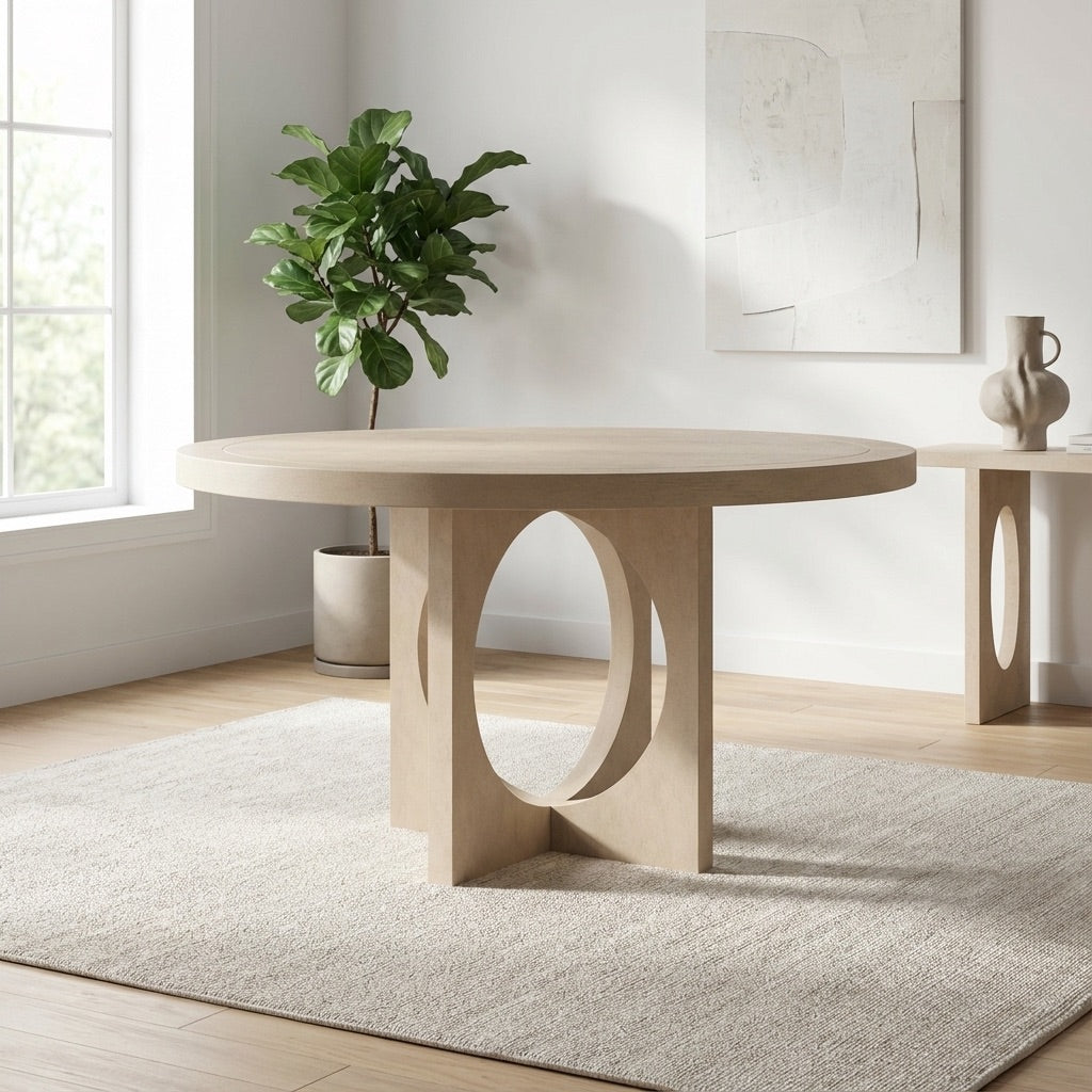 Loyal Round 6 Seater Dining Table