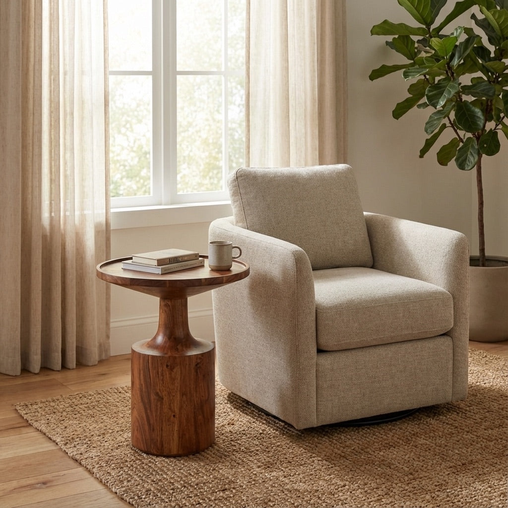 Jaime Tall End Table