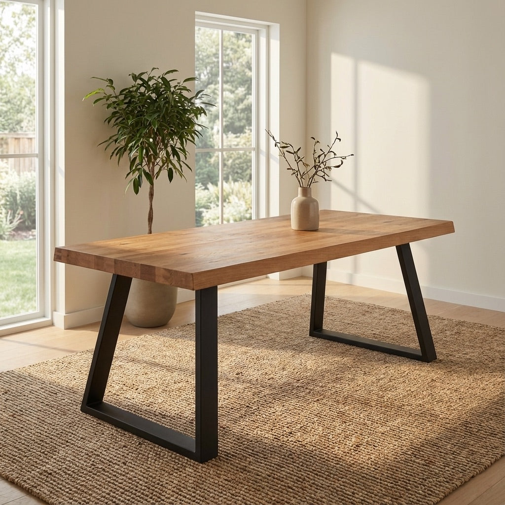 Emir Solid 6 Seater Dining Table