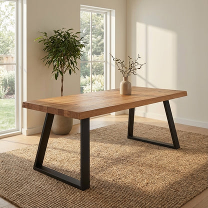 Emir Solid 6 Seater Dining Table