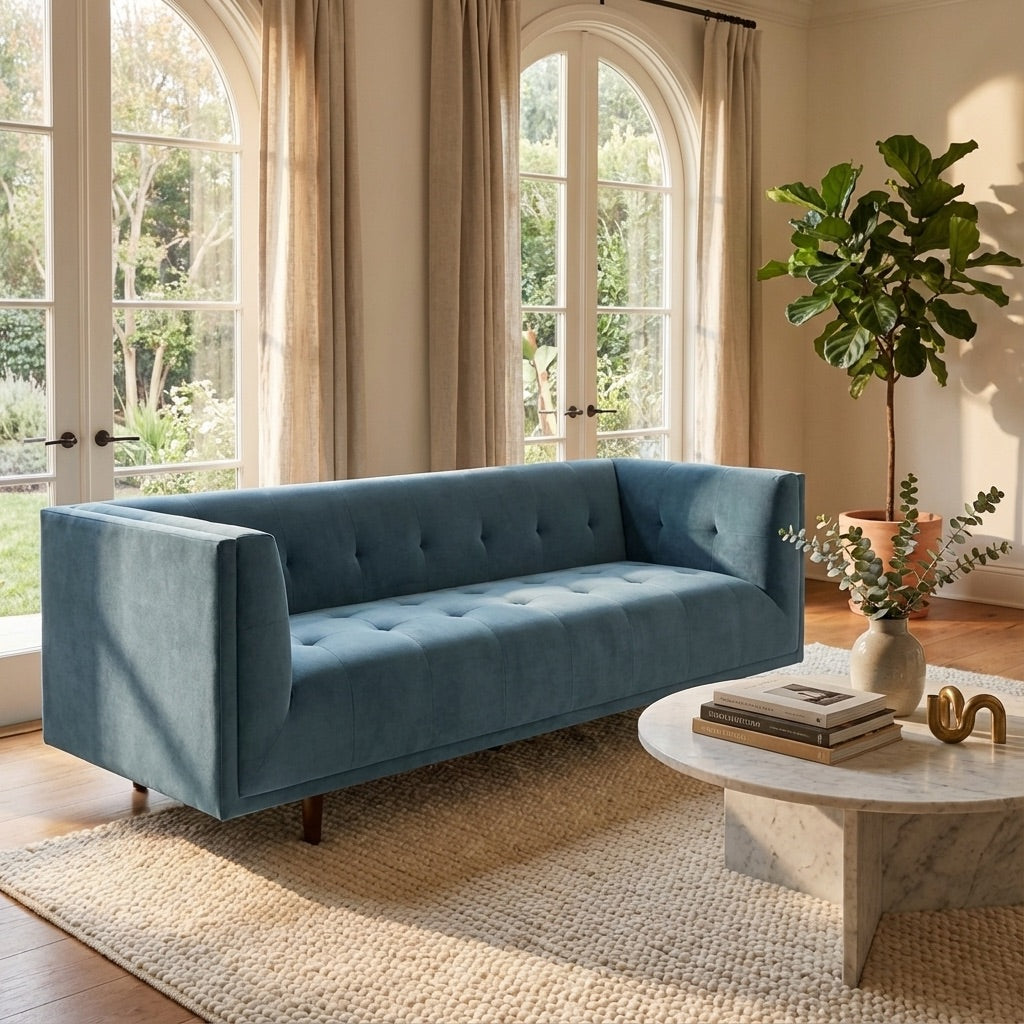 Asa 82'' Velvet Sofa