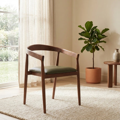 Cory Leather Dining Chair