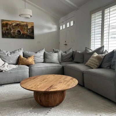 Nixon Solid Wood Coffee Table – live photo 6