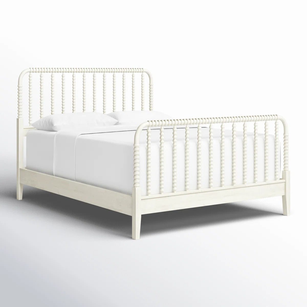 Ignacio Solid Wood Spindle Bed