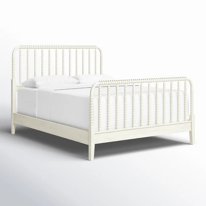 Ignacio Solid Wood Spindle Bed
