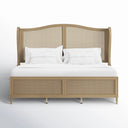 Ephraim Wingback Bed