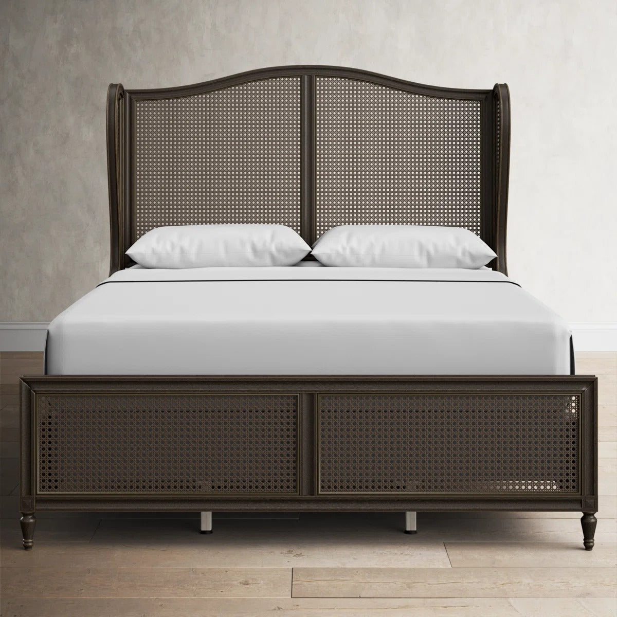 Ephraim Wingback Bed