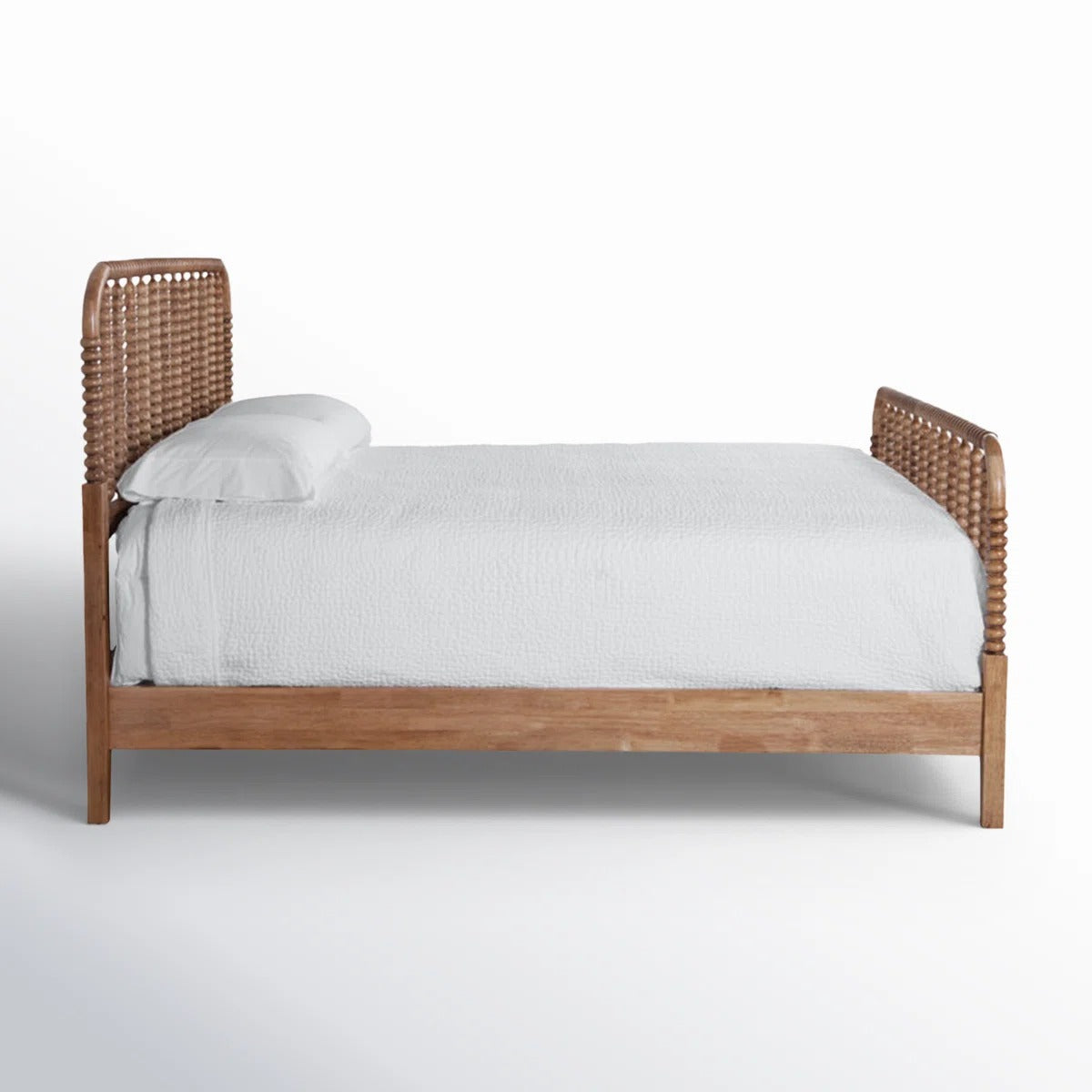 Ignacio Solid Wood Spindle Bed