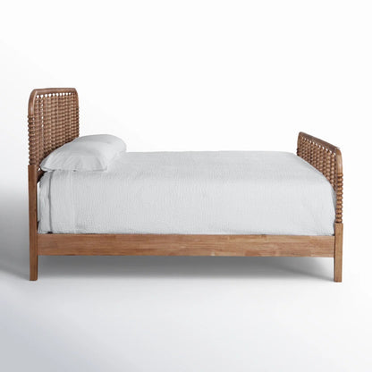 Ignacio Solid Wood Spindle Bed