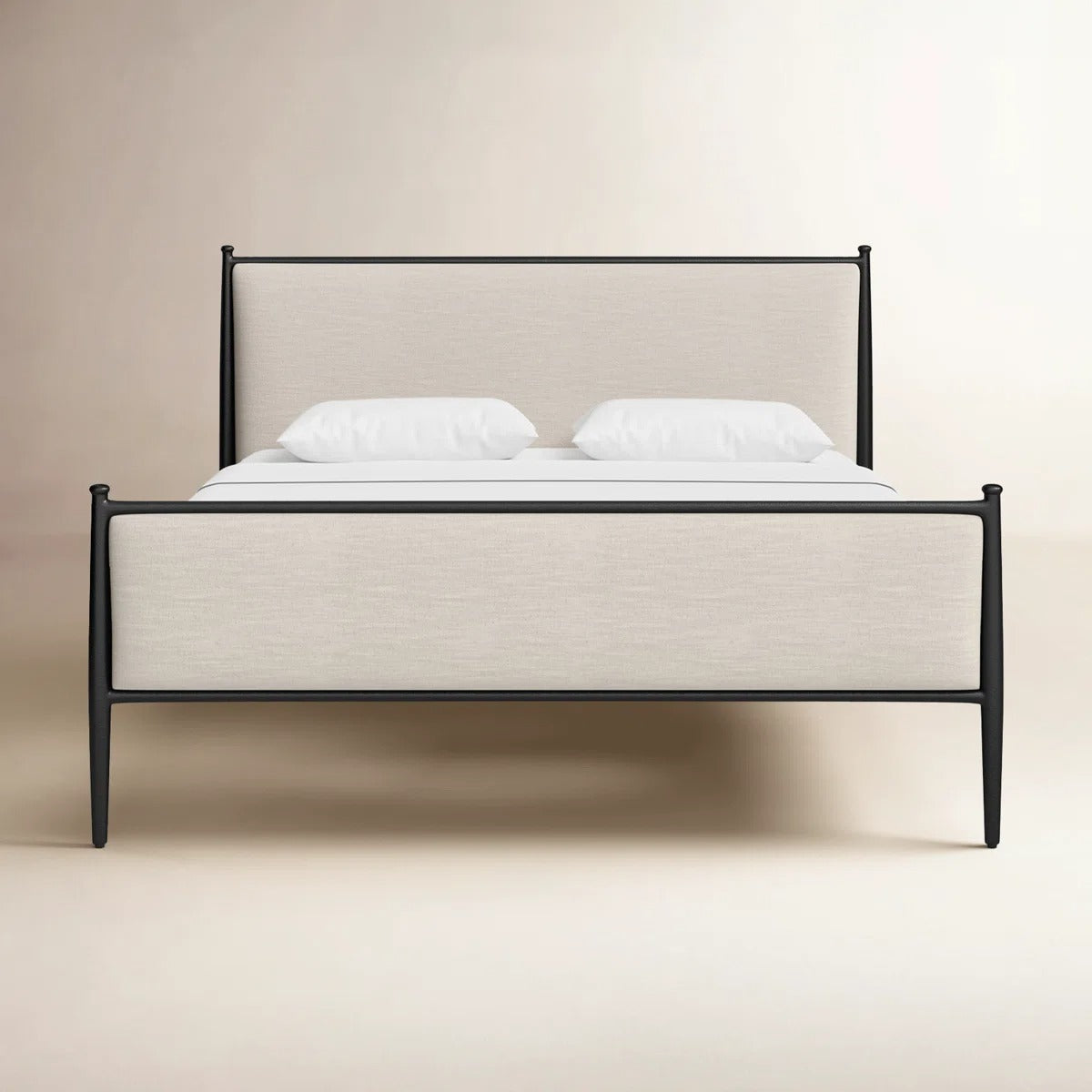 Wylder Upholstered Metal Bed