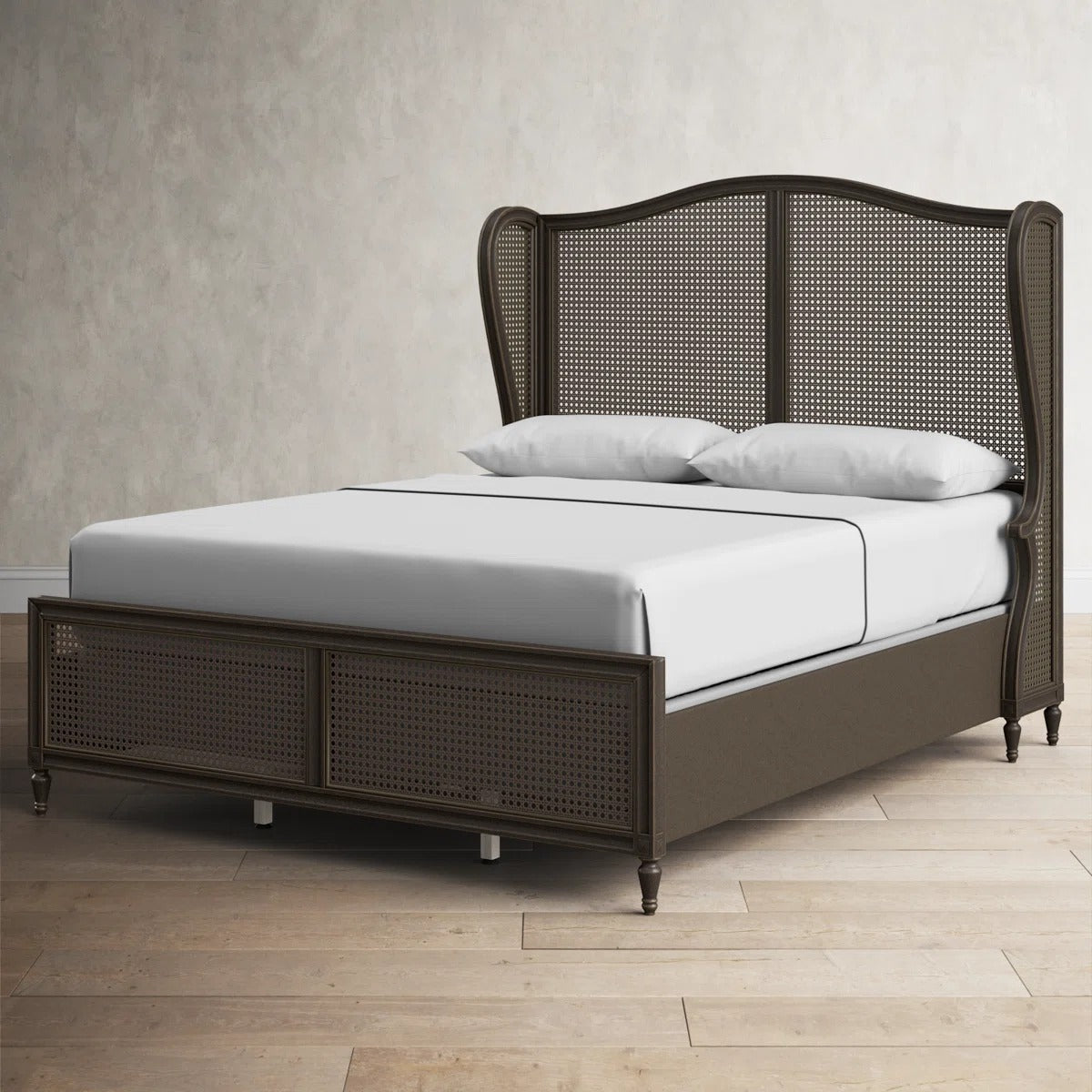 Ephraim Wingback Bed