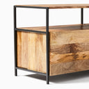 Alec Industrial Storage Media Console
