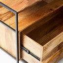Alec Industrial Storage Media Console