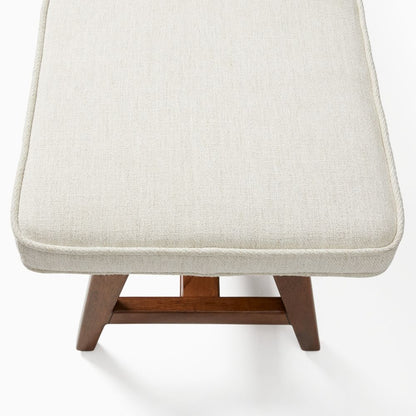 Finn Mid-Century A-Frame Dining Bench (52") - Furniture BoutiQ