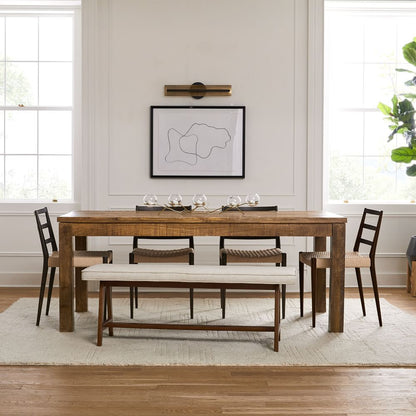 Finn Mid-Century A-Frame Dining Bench (52") - Furniture BoutiQ