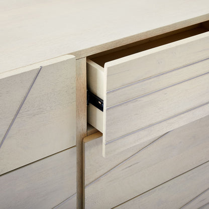 Marcelo Brass Inlay 6-Drawer Dresser