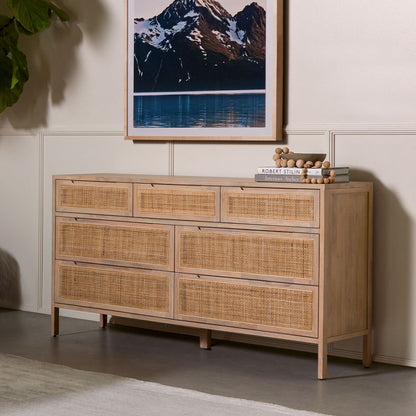Lawrence Woven 7-Drawer Dresser